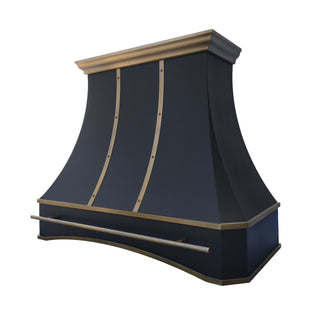 Customize Black Stainless Steel Wall-Mount Kitchen Range Hood- SINDA