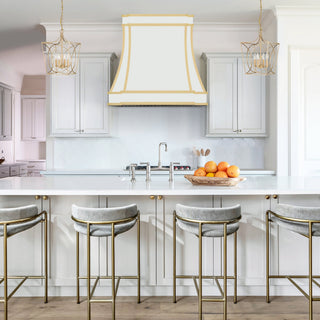 [CUSTOM] SINDA SRH33-4TRBS Handcrafted White Stainless Steel Range Hood