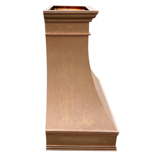 SINDA Copper Vintage Style Sleek Range Vent