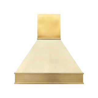 SINDA Premium Brushed Brass Custom Cooktop Hood