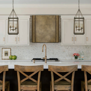 SINDA-Box-Shape-Special-Design-SRH37-AB-Box-Brass--Custom Range-Hood