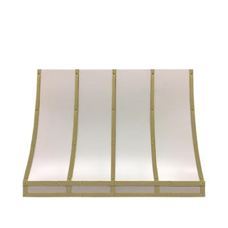 [CUSTOM] SINDA SRH11-5TR-B Handcrafted White Stainless Steel Range Hood