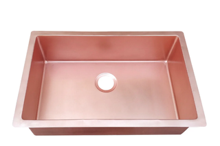 SINDA Custom KSU-1 Copper Kitchen Sink For Kelli
