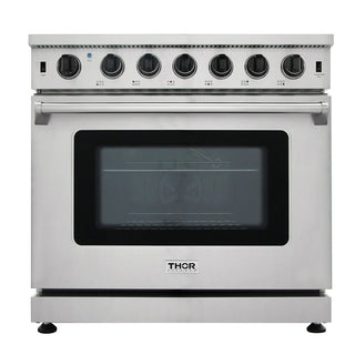 2 Pieces –SINDA SRH1STR White Stainless Steel Range Hood with Thor Gas Range - Sinda Copper