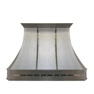 2 Pieces –SINDA SRH3-C-2STRM Stainless Steel Range Hood with Thor Gas Range - Sinda Copper