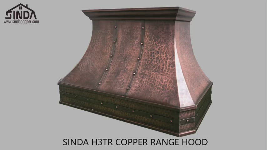 SINDA Bell Curve Copper Oven Hood - H13TR1