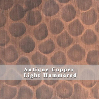 All Finish Samples + Rivets - Sinda Copper