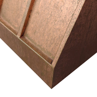 SINDA Custom Copper Range Hood H8TR6-V l Rustic Style l Free Custom Design l SINDA Copper