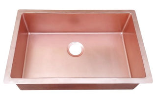 CUSTOM - 14 Gauge Undermount Copper Kitchen Sink KSU-1-332108 For Yinon - Sinda Copper