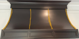 Custom 4 Straps and Rivets - Sinda CopperRange Hood
