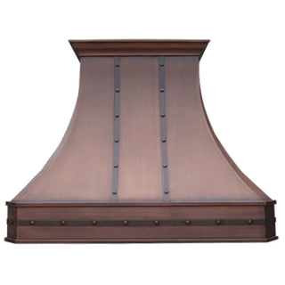 CUSTOM - Copper Hood Cover H3TR - Sinda CopperFree Standard Shipping (About 12-14 weeks after receipt of approved drawings)
