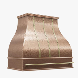 CUSTOM - Copper Range Hood 362139 - Sinda CopperFree Standard Shipping (About 8-10 weeks after receipt of approved drawings)