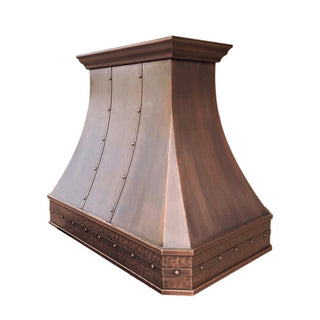 CUSTOM - Copper Range Hood H3TR1 - Sinda Copper