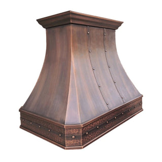 CUSTOM - Copper Range Hood H3TR1 - Sinda Copper