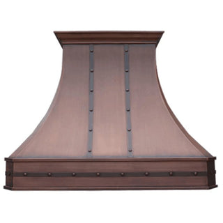 CUSTOM - Copper Range Hood H3TR - Sinda Copper