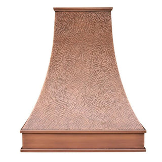 CUSTOM - Copper Range Hood H7C - Sinda CopperFree Standard Shipping ( About 8-12 weeks after receipt of approved drawings)