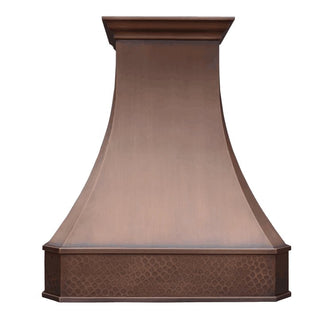 CUSTOM - H3 Copper Range Hood - Sinda Copper