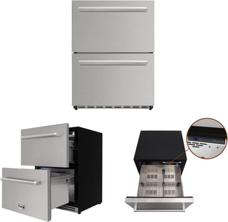 CUSTOM SINDA 6 Piece Modular Outdoor Kitchen Suit in Stainless Steel, w/ Pizza Oven, 4 Burner BBQ Grill, BBQ Grill Cabinet, 24" Undercounter Refrigerator, Fridge Cabinet, 32 Inch Side Burner Cabinet For Fernando - Sinda Copperoutdoor ovenFull Payment