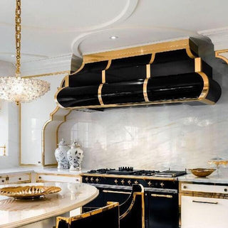 Custom - SINDA Black Stainless Steel Range Hood SRH39-TRR - Sinda CopperRange Hood
