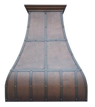 Custom - SINDA H13TR Copper Range Hood For Shelley - SINDARange Hood50% Deposit