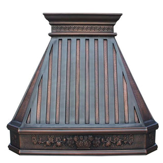 CUSTOM - SINDA H14TA2 Hammered Copper Range Hood - Sinda CopperCopper Range Hood