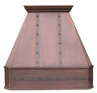 Custom - SINDA H14TR Copper Range Hood For Lauren - Sinda CopperRange Hood