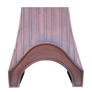 CUSTOM - SINDA H19 Hand Hammered Copper Range Hood - Sinda CopperRange Hood