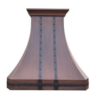 [CUSTOM] SINDA H30TR5 Hand Hammered Copper Range Hood - Sinda Copper