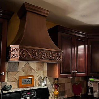 Custom - SINDA H3A Copper Range Hood For Linda - Sinda CopperRange Hood