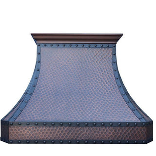 [CUSTOM] SINDA H3TR2 Hand Hammered Copper Hood for Kitchen - Sinda Copper