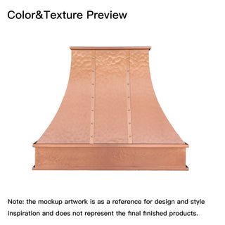 Custom - SINDA H7 Copper Range Hood For Lauren - SINDARange Hood