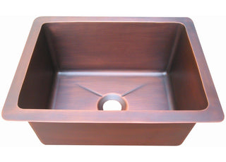 [CUSTOM] SINDA Hand Hammered Copper Bar Sink BS-1 - Sinda Copper