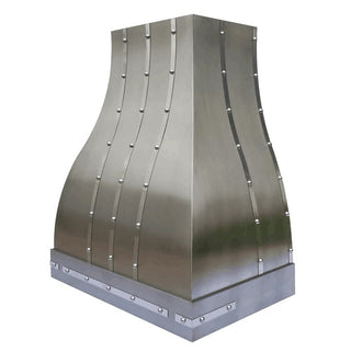 Custom - SINDA SRH1-3TR-M Handcrafted Stainless Steel Range Hood - Sinda CopperRange HoodFree Standard Shipping ( About 10-12 weeks after receipt of approved drawings)