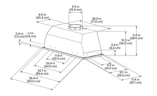 Custom - SINDA SRH1-DB2TR-R Stainless Steel Hood Cover For Angela - SINDARange Hood