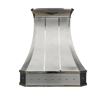 Custom - SINDA SRH3X-C-3TR Handcrafted Stainless Steel Range Hood - Sinda CopperRange Hood