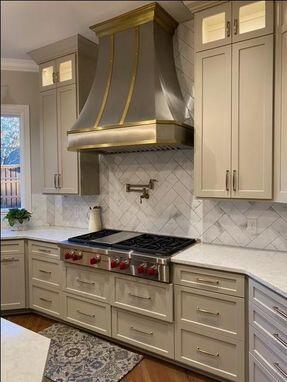 Custom - SINDA Stainless Steel Hood Cover SRH7-2TR - Sinda CopperRange HoodFree Standard Shipping (About 8-10 weeks after receipt of approved drawing)