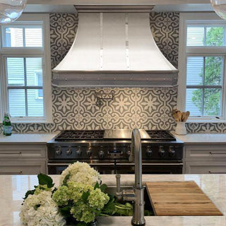Custom - SINDA Stainless Steel Range Hood SRH3-C-2TR-M For Rebecca - Sinda CopperRange Hood