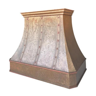 Custom - SINDA Vintage Copper Hood Cover H3TRV - Sinda CopperRange Hood