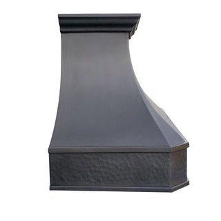 Luxury Classic Curve Copper Custom Kitchen Range Hood-Sinda Copper