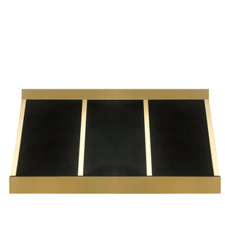 SINDA SRH11-4TR-AR-1 Handcrafted Black Stainless Steel Range Hood - Sinda CopperRange Hood