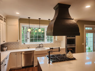 SINDA Arch Bell Black Copper Vent Hood H1-B - SINDA