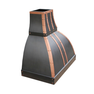 SINDA Arch Bell Copper Stove Hood - H1TR - Sinda Copper