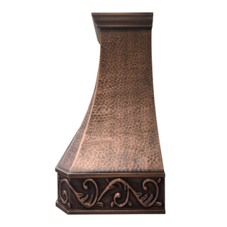 copper range hood-[copper hood-custom copper hood-hammered range hood-Sinda Copper