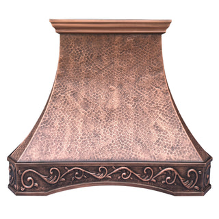 copper range hood-[copper hood-custom copper hood-hammered range hood-Sinda Copper