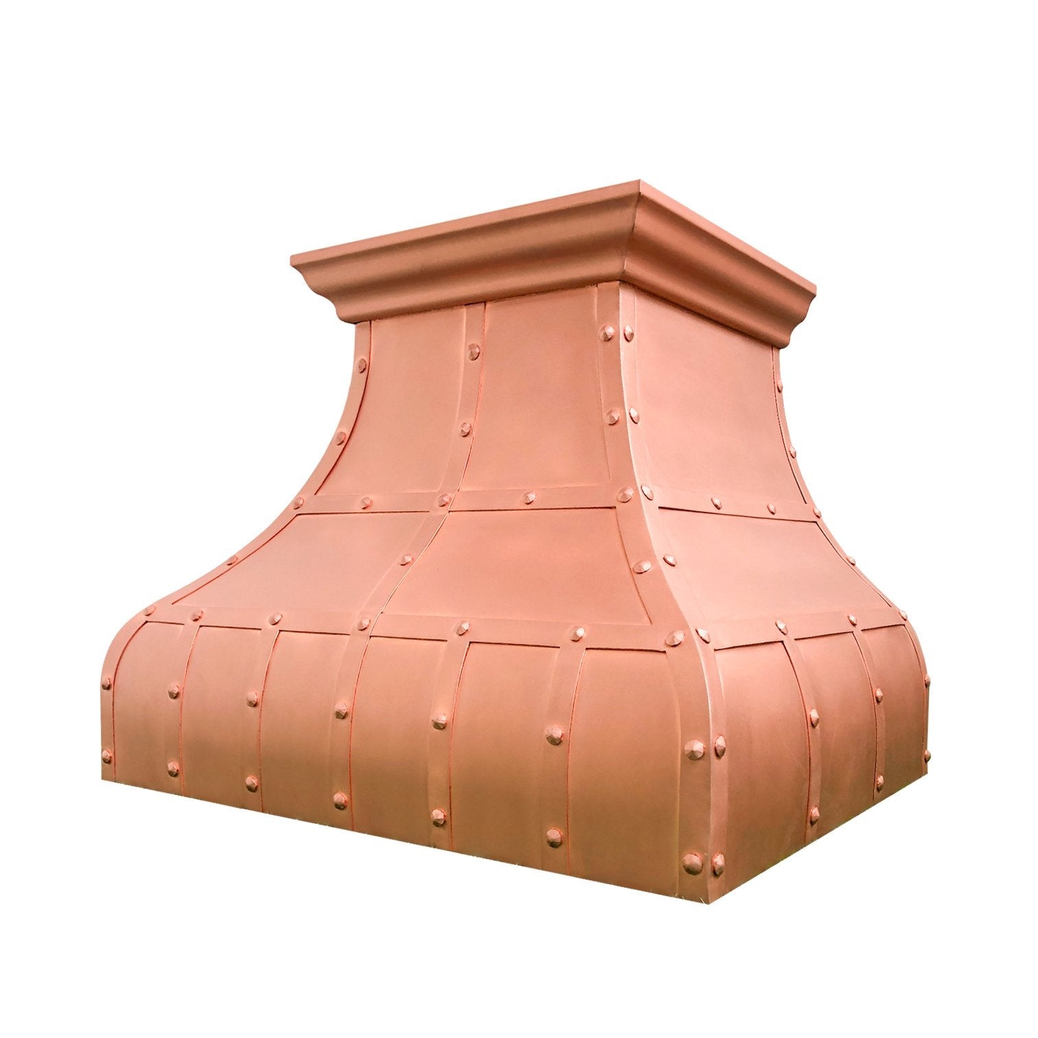 SINDA Bell Curve Copper Oven Hood H13TR2 | Custom Kitchen Hood