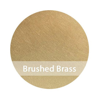 SINDA Brushed Brass Sample - Sinda Coppersample