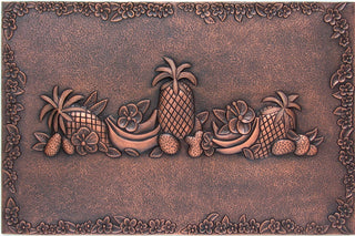 SINDA Classic Kitchen Copper Backsplash Handmade Elegant Wall Art CB-3 - Sinda Copper