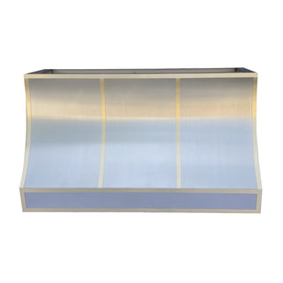 SINDA Sloped Shape Custom Decorative Stainless Steel Kitchen Hood