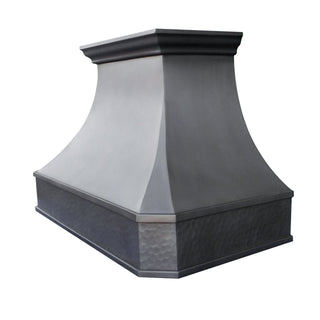 Classic Design Curve Hammered Apron Copper Custom Kitchen Hood-Sinda Copper