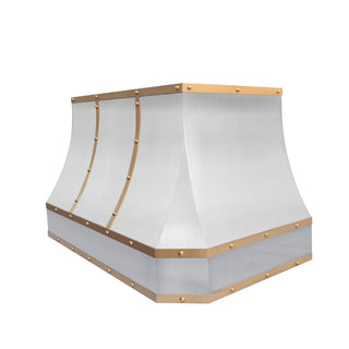 SINDA Custom Brushed Stainless Steel Range Hood - SINDA